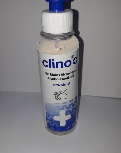 CLINO+ GEL MAINS HYDROALCOOLIQUE 150 ML