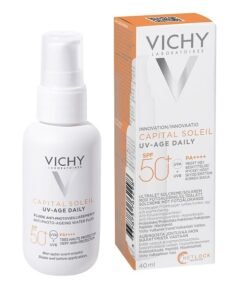 VICHY CAPITAL SOLEIL UV-AGE DAILY FLUIDE ANTI-PHOTOVIEILLISSEMENT SPF50+ 40ML