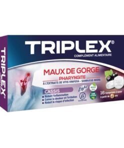 TRIPLEX MAUX DE GORGE CASSIS B/16