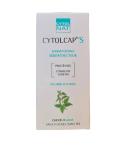 Shampooing séboréducteur CYTOLNAT CYTOLCAP S pour cheveux gras 200 ml