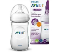 AVENT BIBERON NATURAL PLASTIQUE 1M+ SCF033/17 260ML
