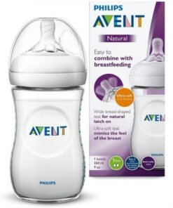 AVENT BIBERON NATURAL PLASTIQUE 1M+ SCF033/17 260ML