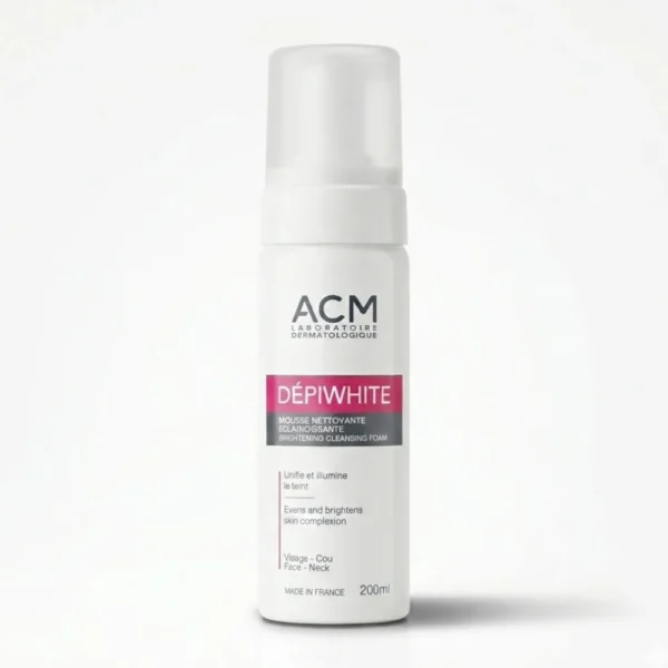 ACM Dépiwhite Mousse Nettoyante Éclaircissante 200 ml_Bpharma tunisie