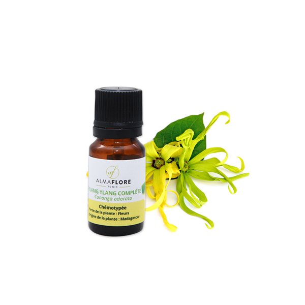 ALMAFLORE HUILE ESSENTIELLE YLANG YLANG COMPLET 10ML