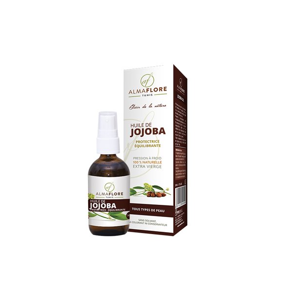 ALMAFLORE HUILE DE JOJOBA BIO, 50ML