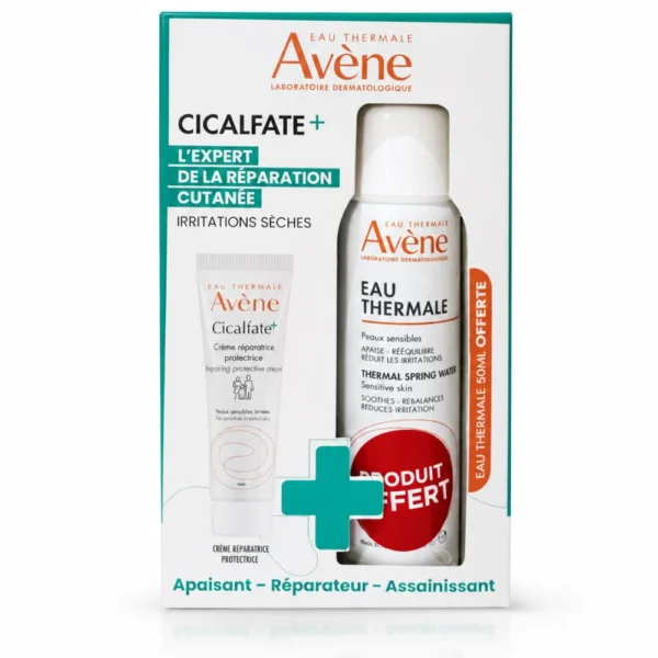 AVENE PACK SOS CICALFATE+ CREME40ML+EAU THERMALE 150ML OFFERT_Bpharma tunisie