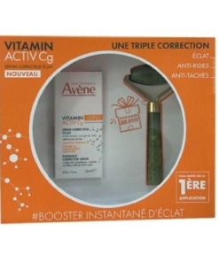 AVENE COFFRET SERUM VIT CG+ROULEAU EN JADE OFFERT