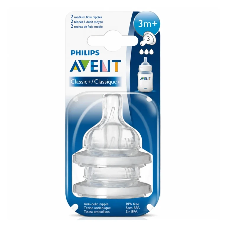 AVENT 2 Tétines 3M+ Anti-Colique