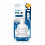 AVENT 2 Tétines Classic+ 6M+ Anti-Colique