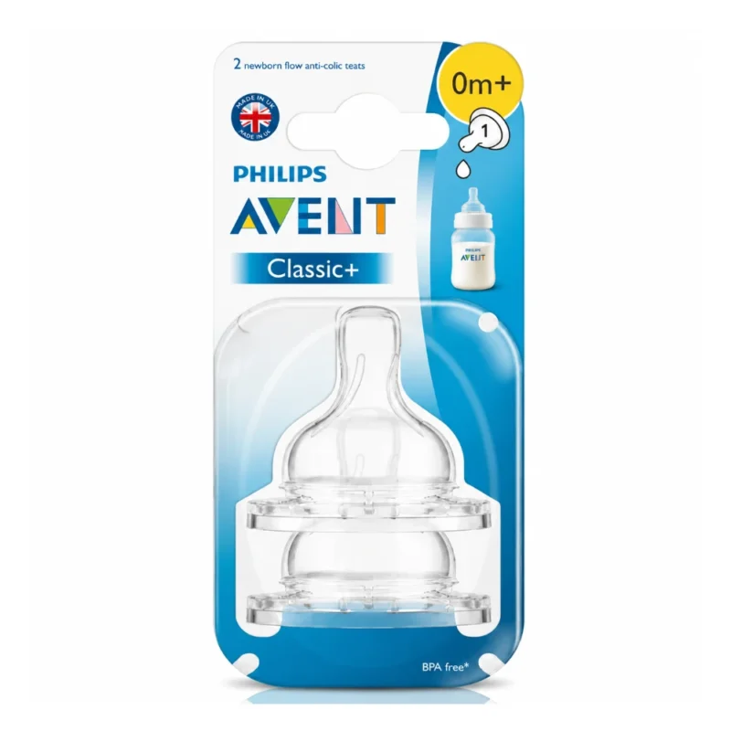 AVENT 2 Tétines Classic Anti-Colic 0M+