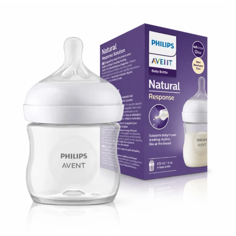 AVENT Biberon Natural Plastique 0M+ 125ML