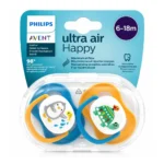 AVENT Sucette Garçon Animal Ultra Air 6-18M