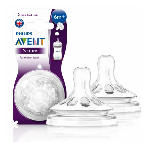 AVENT Tétine 6M+ Liquide Épais