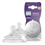 AVENT Tétine Natural Response 3M+ 2 pièces