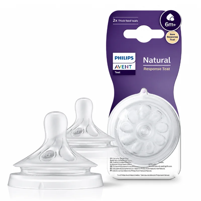 AVENT Tétine Natural Response 6M+ 2 pièces AVENT Tétine Natural Response 6M+ 2 pièces