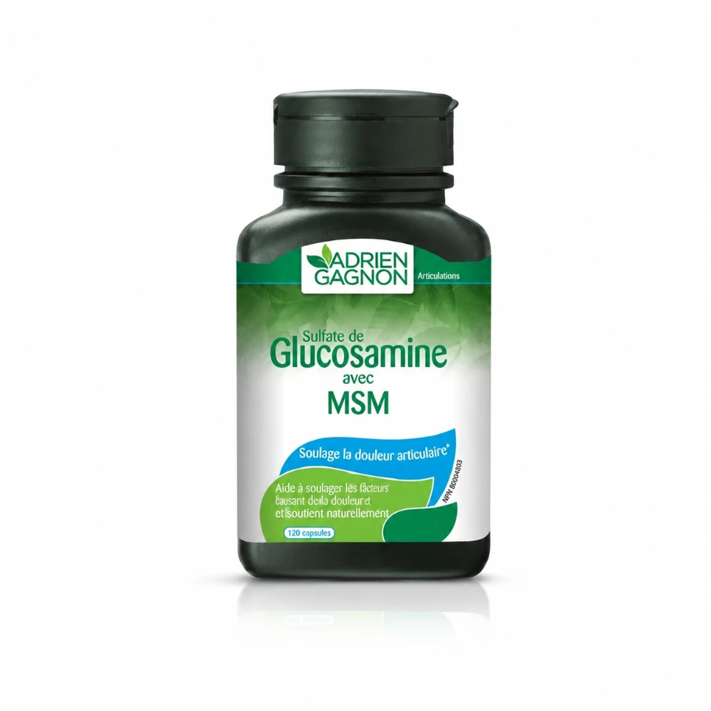 Adrien Gagnon Glucosamine MSM Confort Articulaire Adrien Gagnon Glucosamine MSM Confort Articulaire