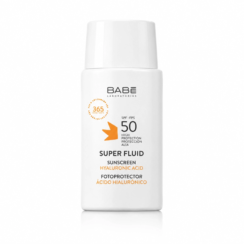 BABE CRÈME SOLAIRE SUPER FLUIDE SPF 50 50 ML BABE CRÈME SOLAIRE SUPER FLUIDE SPF 50 50 ML