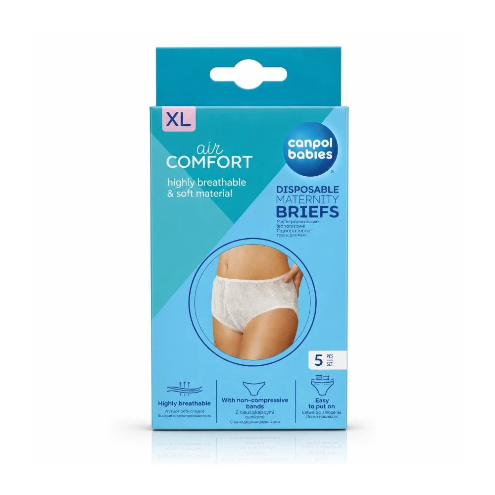 CANPOL BABIES Culottes Maternité Jetables XL x5 CANPOL BABIES Culottes Maternité Jetables XL x5