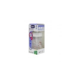 CHICCO BIBERON EN VERRE 150 ML ROSE
