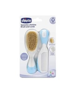CHICCO BROSSE ET PEIGNE BLEU