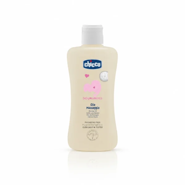 CHICCO Baby Moments Huile Massage Son de Riz