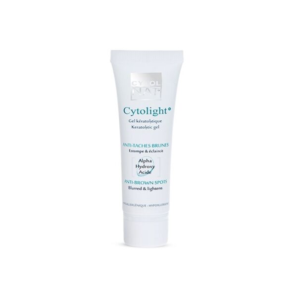 Gel éclaircissant visage CYTOLNAT CYTOLIGHT 30 ml pour un teint uniforme