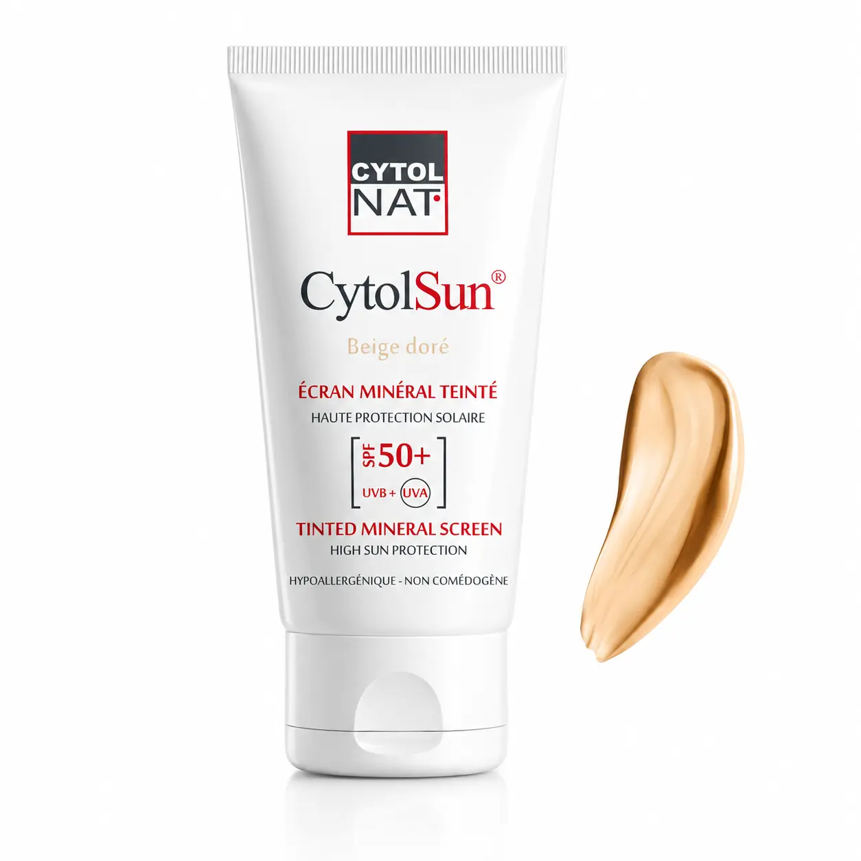 CYTOLNAT CYTOLSUN ECRAN SPF50+ TEINTE BEIGE DORE 50ML