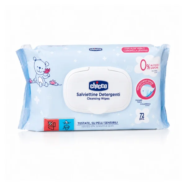 Chicco Lingettes Bébé 72 PCS