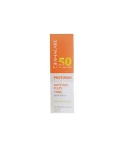 DERMACARE PHOTOSUN 01 CREME SOLAIRE TEINTE PEAUX MIXTES A GRASSES SPF 50+ 50ML