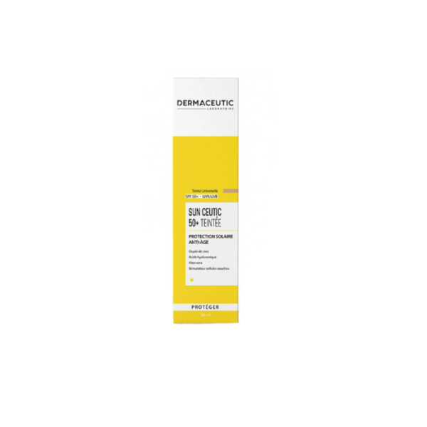 Crème solaire teintée SPF50+ DERMACEUTIC Sun Ceutic 50 ml pour visage