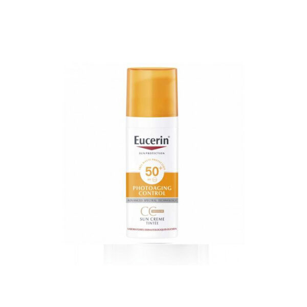 EUCERIN SUN PHOTOAGING CONTROL CC CREME TEINTEE SPF50+ 50ML