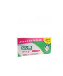 GUM PAROEX GEL DENTIFRICE - LOT DE 2X75 ML