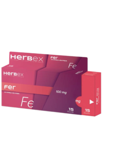 HERBEX FER 100MG BT 30 GELULES