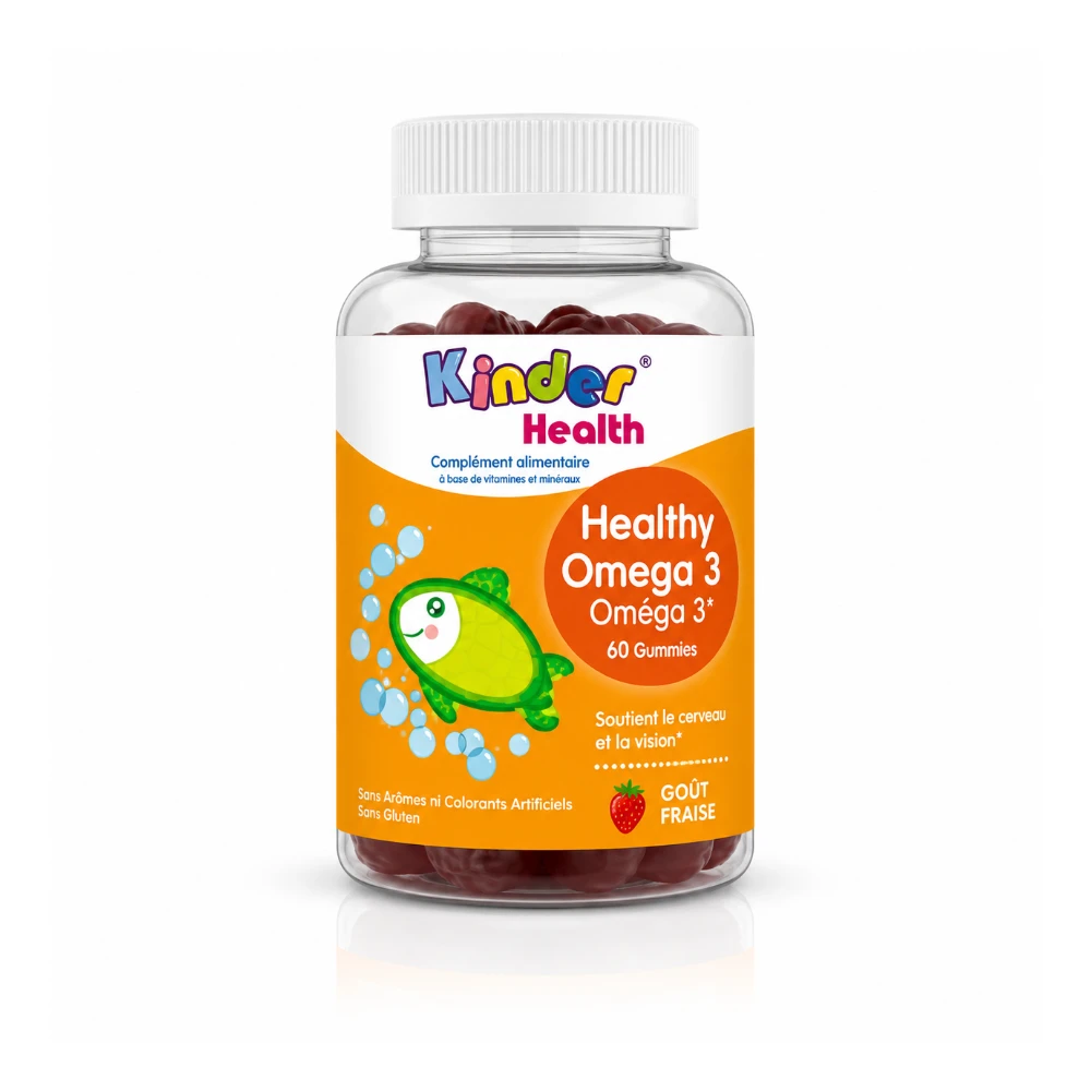 KINDER HEALTH OMEGA 3 60 GUMMIES KINDER HEALTH OMEGA 3 60 GUMMIES