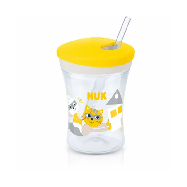NUK Action Cup avec Paille 230 ml