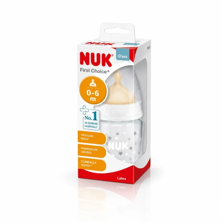 NUK First Choice Biberon Verre 120 ml