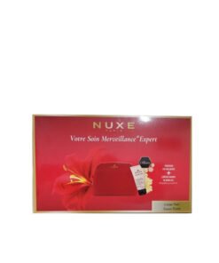 NUXE TROUSSE EN VELOURS +CREME NUIT TOUTES PEAUX+ CREME MAINS & ONGLES 50ML OFFERTS