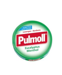 PULMOLL EUCALYPTUS MENTHOL PASTILLES SANS SUCRES 45 G