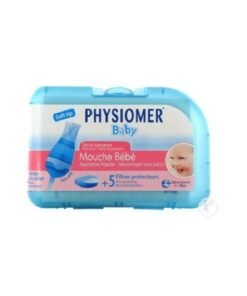 PHYSIOMER MOUCHE BEBE AVEC EMBOUT ET 5 FILTRES JETABLES