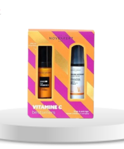 NOVEXPERT COFFRET VITAMINE C BOOSTER 30ML+ MOUSSE NETTOYANTE FLASH ECLAT 40ML