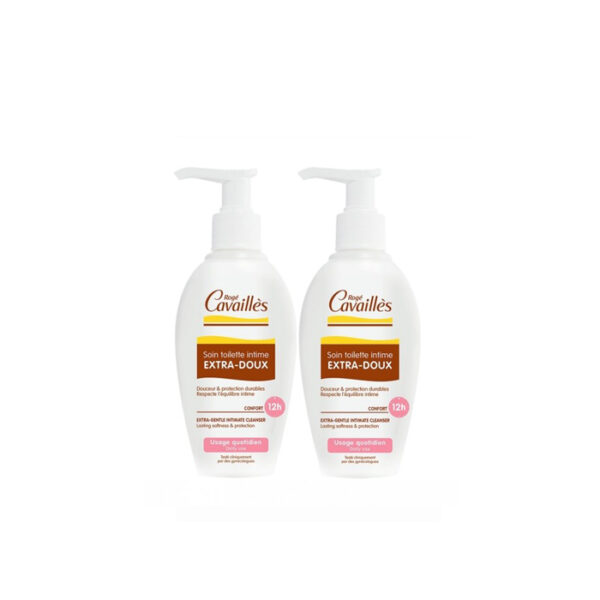 ROGE CAVAILLES DUO Intime Soin toilette intime Extra Doux X2, 200ml