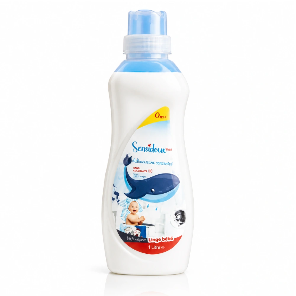 SENSIDOUX ADOUCISSANT CONCENTRÉ LINGE BÉBÉ 1 L SENSIDOUX ADOUCISSANT CONCENTRÉ LINGE BÉBÉ 1 L
