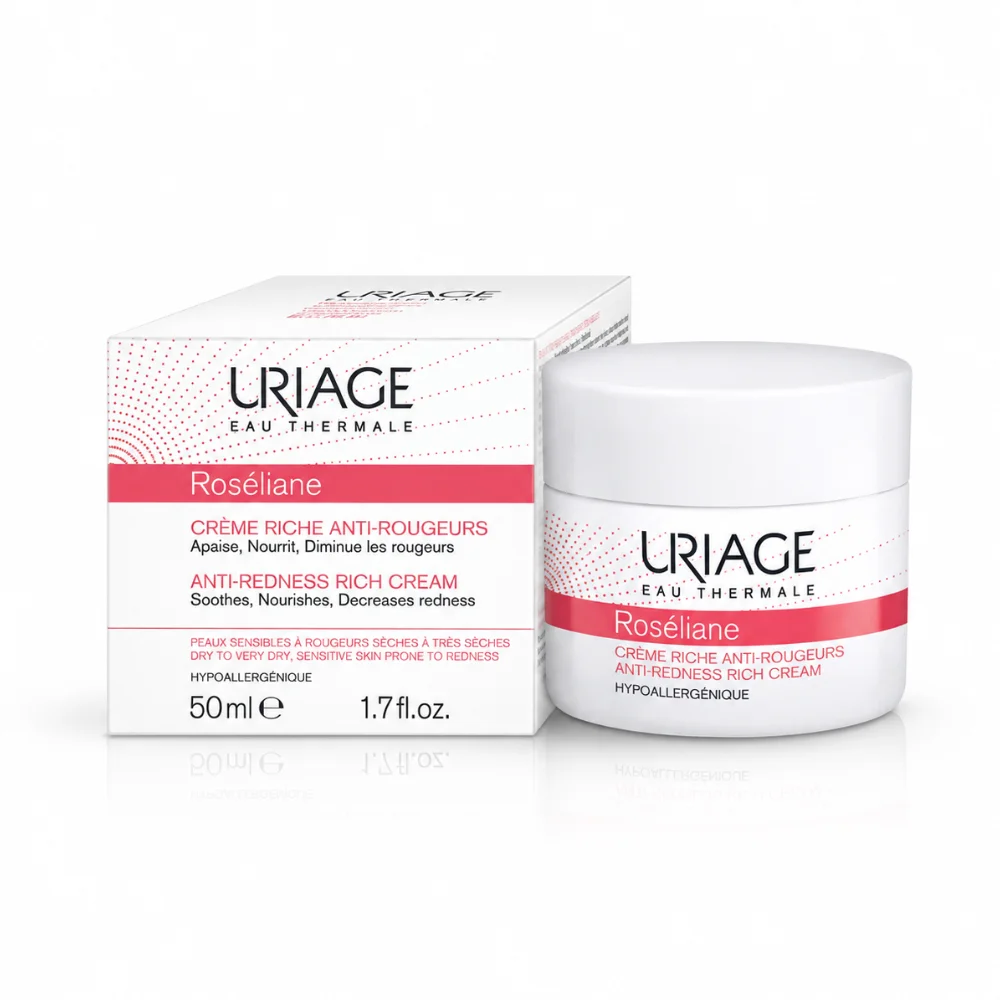 URIAGE-Roseliane-Creme-Riche-Anti-Rougeurs50ml URIAGE-Roseliane-Creme-Riche-Anti-Rougeurs50ml_Bpharma tunisie