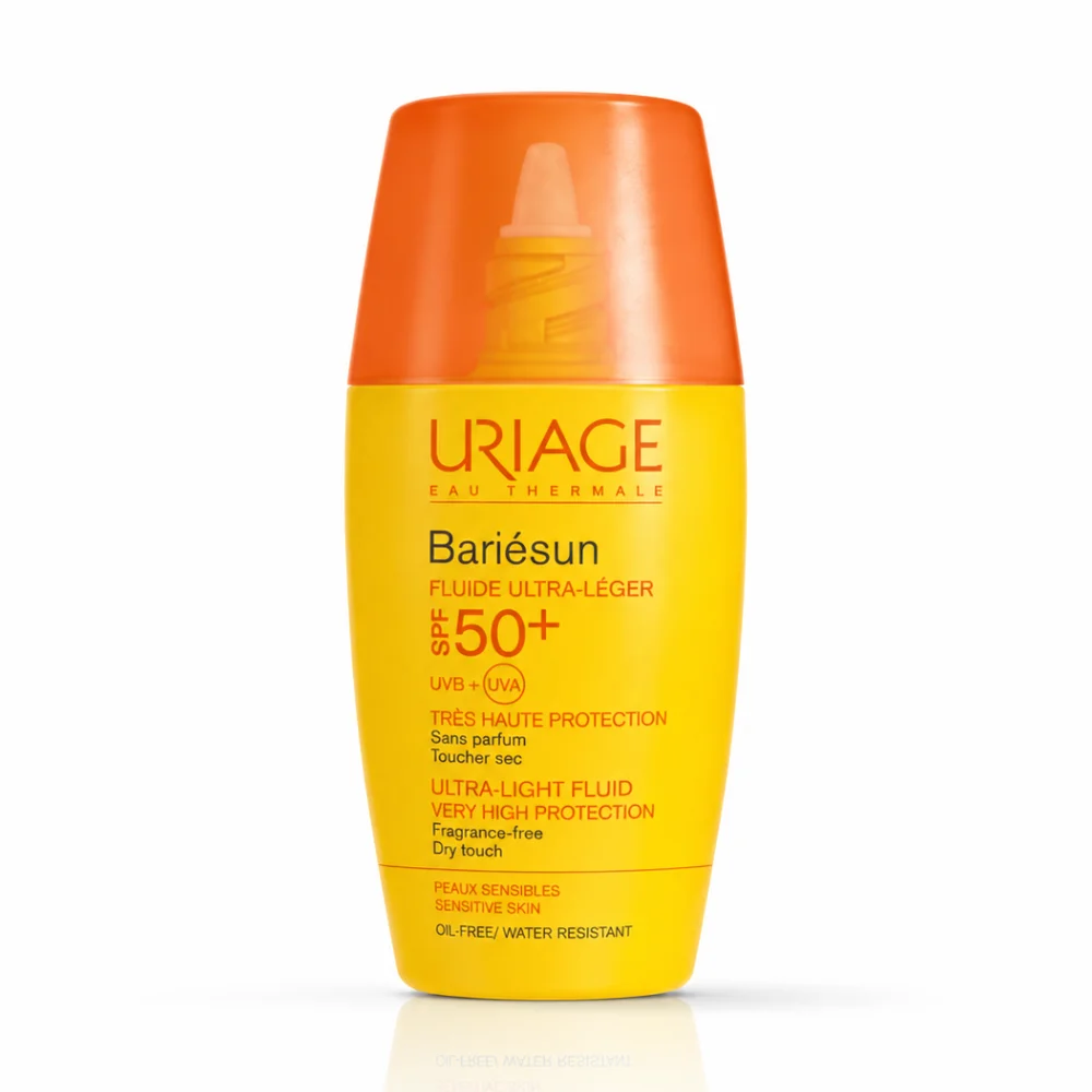 Uriage-Bariesun-Fluide-Ultra-Leger-SPF50-30ml-1 Uriage-Bariesun-Fluide-Ultra-Leger-SPF50-30ml-1_Bpharma tunisie