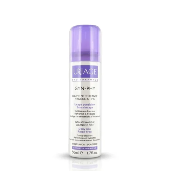 Uriage-Gyn-Phy-brume-nettoyante-hygiene-intime-50ml-1_Bpharma tunisie