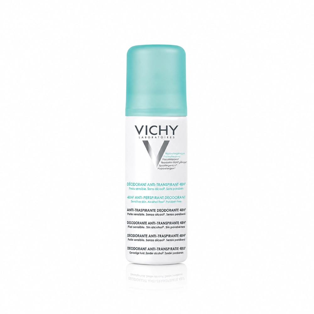 VICHY DÉODORANT ANTI-TRANSPIRANT 48h AEROSOL, 125ml VICHY DÉODORANT ANTI-TRANSPIRANT 48h AEROSOL, 125ml