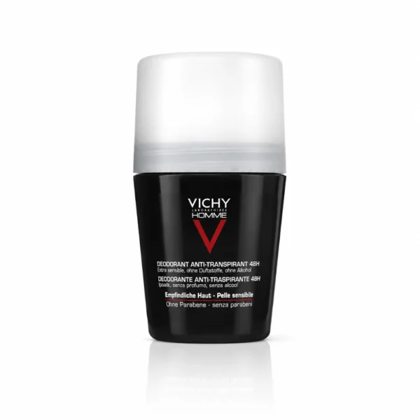 VICHY DEODORANT HOMME PEAUX SENSIBLES 50ML