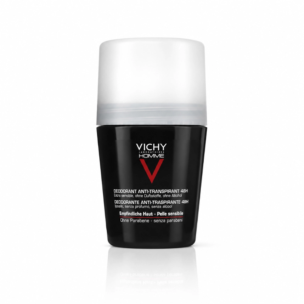 VICHY DEODORANT HOMME PEAUX SENSIBLES 50ML VICHY DEODORANT HOMME PEAUX SENSIBLES 50ML