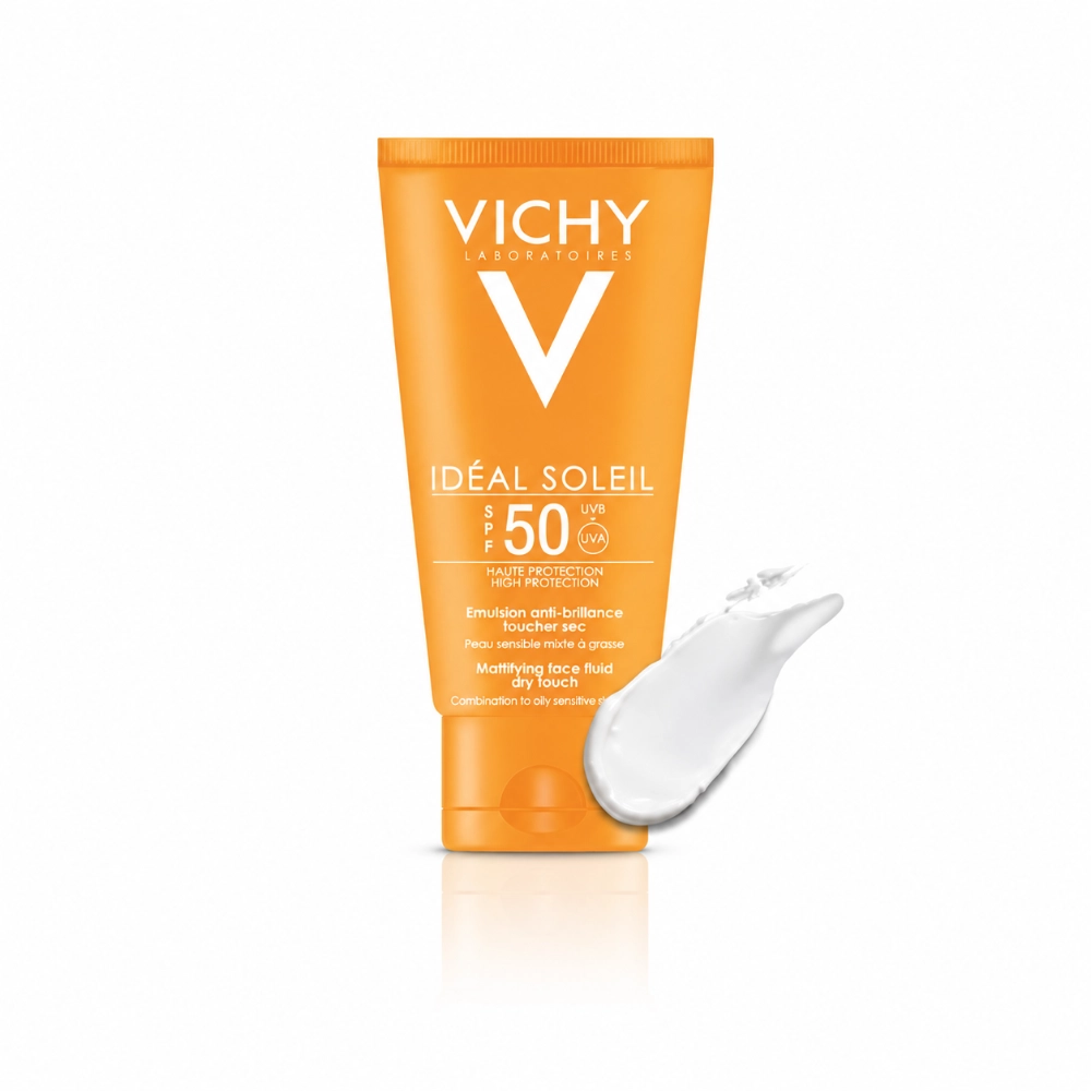 VICHY IDEAL SOLEIL Émulsion Toucher Sec SPF 50+, 50ml VICHY IDEAL SOLEIL Émulsion Toucher Sec SPF 50+, 50ml