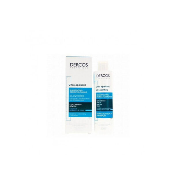 VICHY DERCOS SHAMPOOING ULTRA APAISANT CHEVEUX GRAS 200ML
